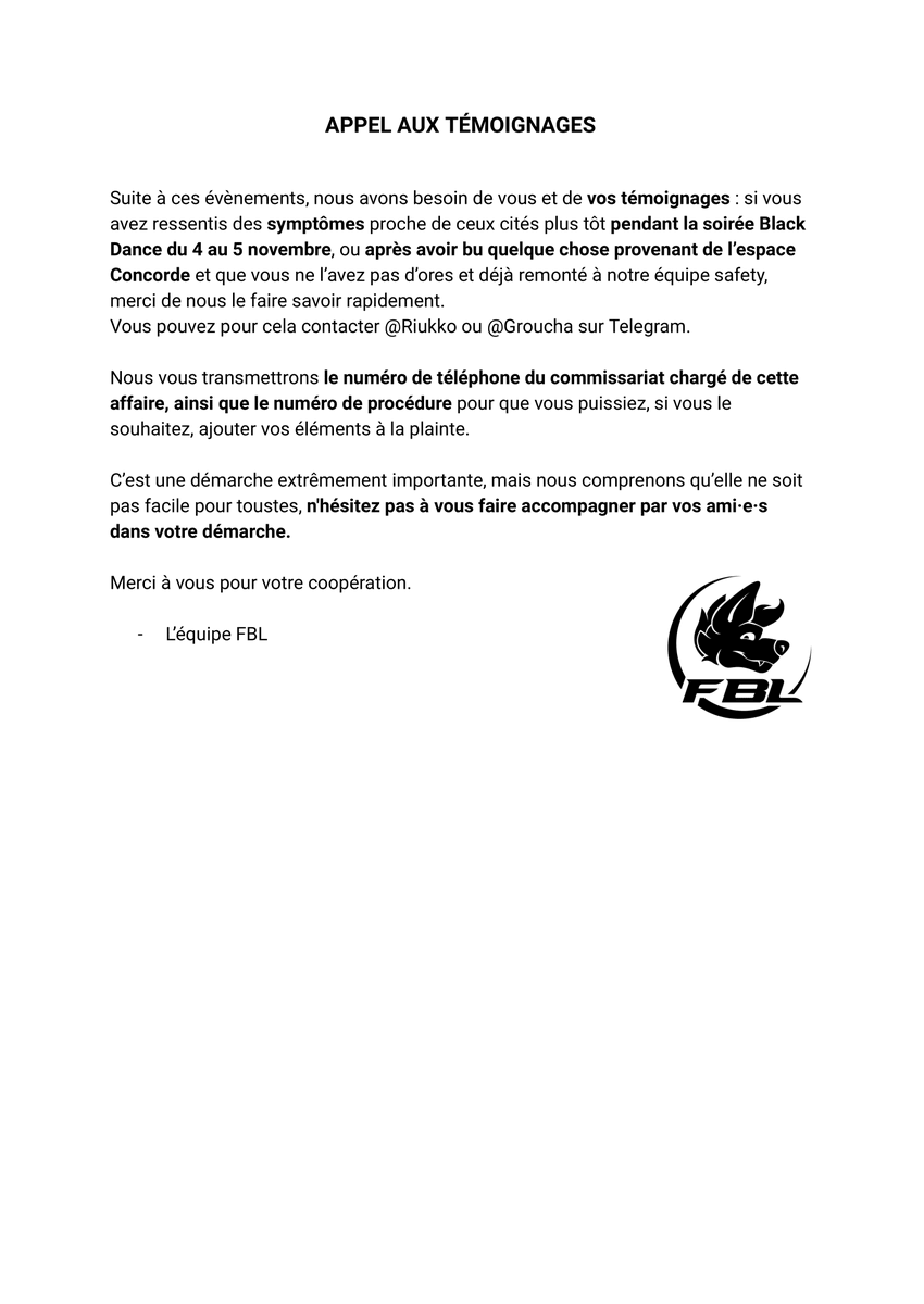 FBlacklight's tweet photo. ⚠️An important PSA from the FBL Team regarding the events.

Stay safe everyone, thank you again for your trust ❤️ https://t.co/jJLgllqRbe