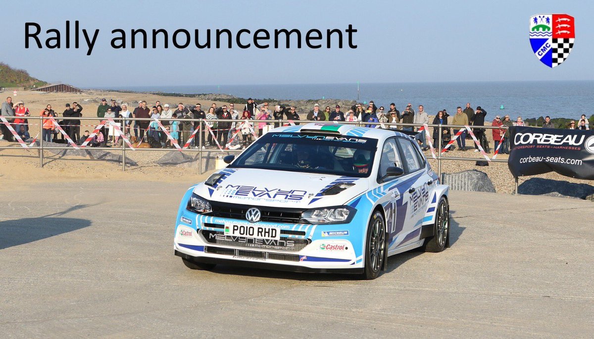 corbeaurally's tweet image. After careful review by the organising team and with our partners, there will be no Rally Tendring &amp;amp; Clacton in 2024.
For the full story please go to corbeauseatsrally.co.uk
@ChelmsfordMC