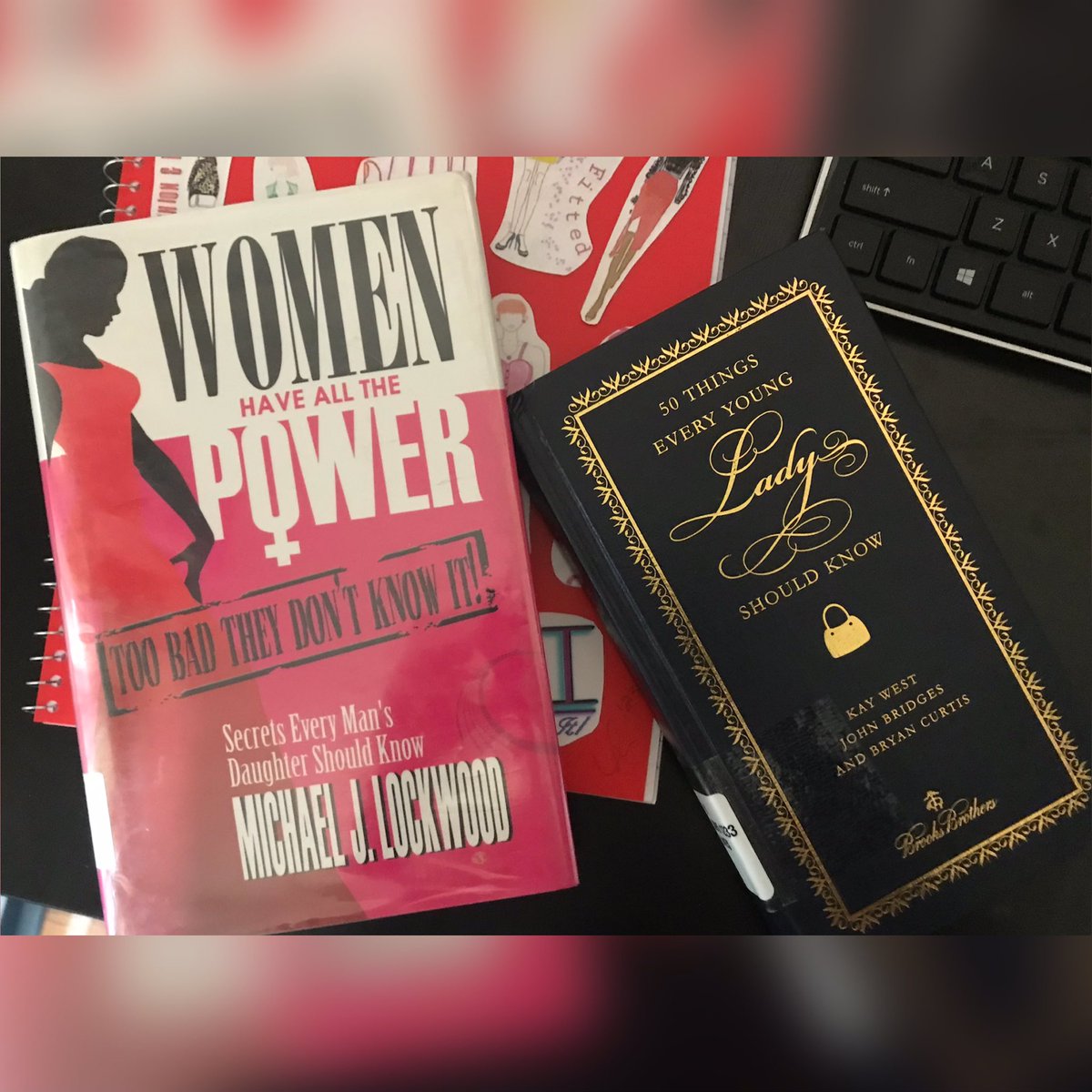 ThatFashnChick's tweet photo. Current reads!🤓📚 #charmschool and #podcast going to new levels of learning and artistic expression!
My Style Forecast is taking time to perfect! Only the best for my #chicadees 🤩💃🏽 https://t.co/V29kvH2MdK