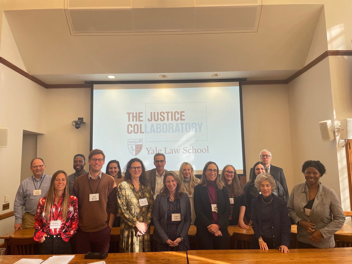 Chaz Arnett (@chazparnett) on Twitter photo Had a wonderful time this weekend discussing my work on school surveillance and larger questions of legitimacy and justice in an increasingly datafied society. Learned so much, looking forward to continuing these discussions
<a href="/JCollaboratory/">JusticeCollaboratory</a> <a href="/YaleLawSch/">Yale Law School</a> Had a wonderful time this weekend discussing my work on school surveillance and larger questions of legitimacy and justice in an increasingly datafied society. Learned so much, looking forward to continuing these discussions
<a href="/JCollaboratory/">JusticeCollaboratory</a> <a href="/YaleLawSch/">Yale Law School</a>