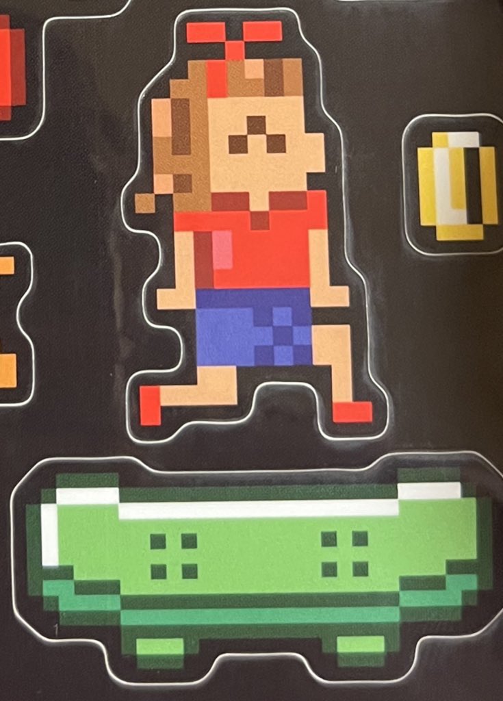 HHillsBeer's tweet photo. Oh and super talent @properlymarie (the Hanging Hills graphic designer extraordinaire) turned herself into an 8 bit Skate or Die character. Eat your heart out, Tony Hawk. https://t.co/AYNtweDt0t
