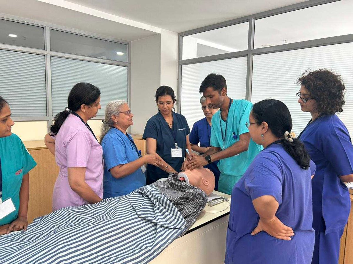 VASTLearning's tweet image. Congrats to the team in Pune, #India for a successful #VASTcourse at Bharati Vidyapeeth Campus! Special thanks to facilitators Kalyani Patil, Jui Lagoo &amp;amp; @VaibhaviUpadhye! #simulation #meded #anesthesia #globalhealth

@DalAnesthesia 
@CAS_IEF 
@wfsaorg 
@SAFE_courses 
@ASAGlobal