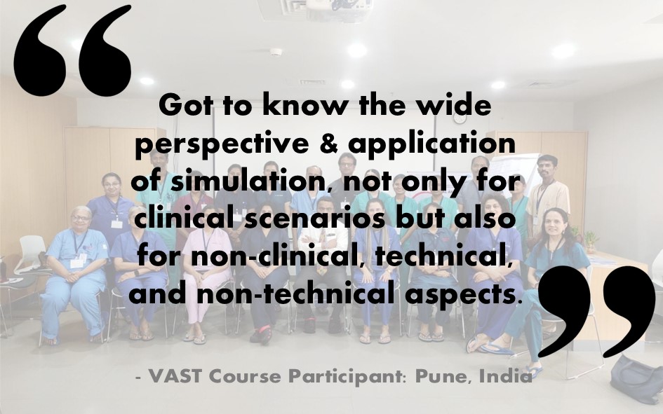Congrats to the team in Pune, #India for a successful #VASTcourse at Bharati Vidyapeeth Campus! Special thanks to facilitators Kalyani Patil, Jui Lagoo & @VaibhaviUpadhye! #simulation #meded #anesthesia #globalhealth @DalAnesthesia @CAS_IEF @wfsaorg @SAFE_courses @ASAGlobal