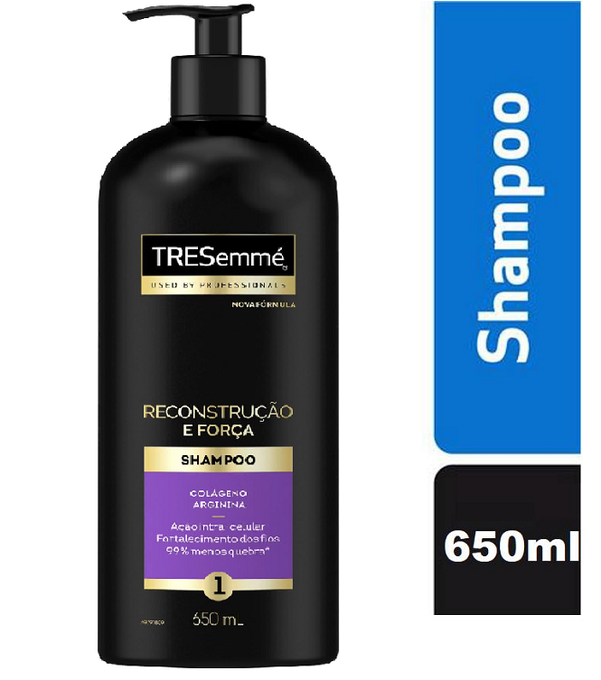 Shampoo Tresemmé Reconstrução e Força Frasco 650ml