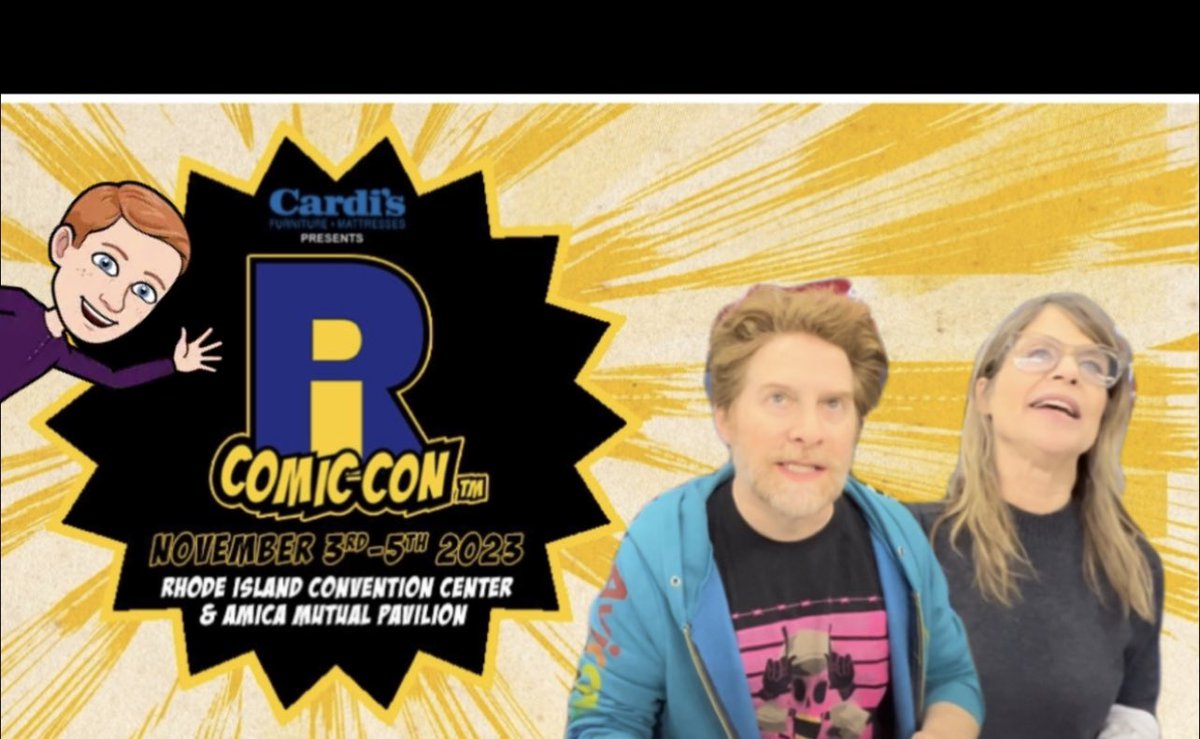 camlector's tweet photo. The return to @ricomiccon check out my video! 

https://t.co/cLUZNmk9Gy https://t.co/rloXPmW7We
