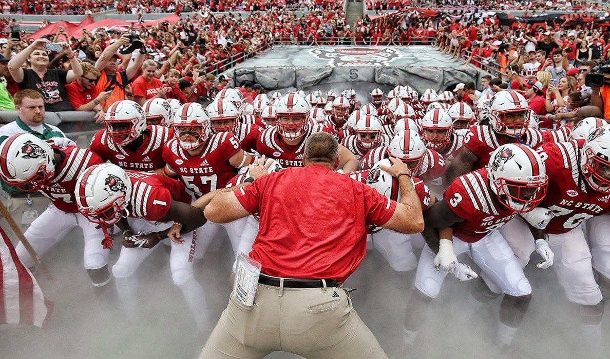 Congrats <a href="/StateCoachD/">Dave Doeren</a> on #78 and proving your the best Damn Football Coach in Wolfpack history! It was a true pleasure being one of your shadows on home gamedays for your first 8 years! I'll keep cheering you and the pack on from Section 225!