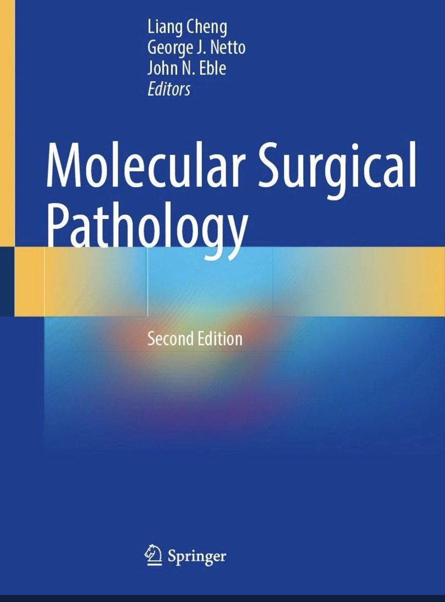 DrNetto's tweet photo. Our new book is out.
Thanks to all contributors. 
We dedicate this work to the memory of our distinguished co-editor Professor John Eble ! a giant in the field of pathology! @PennPathLabMed @Pathologists @TheUSCAP @SpringerNature @ModernPathology https://t.co/6tJFkO3mV9