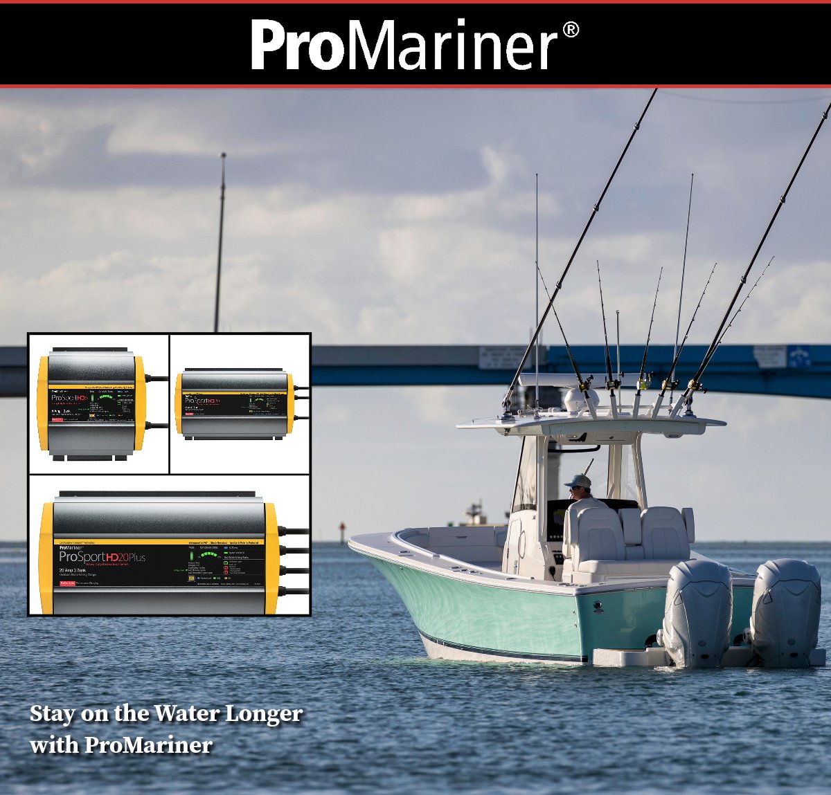 CWRDistribution's tweet image. ProMariner's ProSportHD Generation 4 battery chargers feature a tri-surface heatsink design for faster charging and optimal cooling. Explore the options available at CWR today! cwr.link/aijZqSQ

#cwr #distributor #promariner #batterycharger #boat #boats #boating #marine