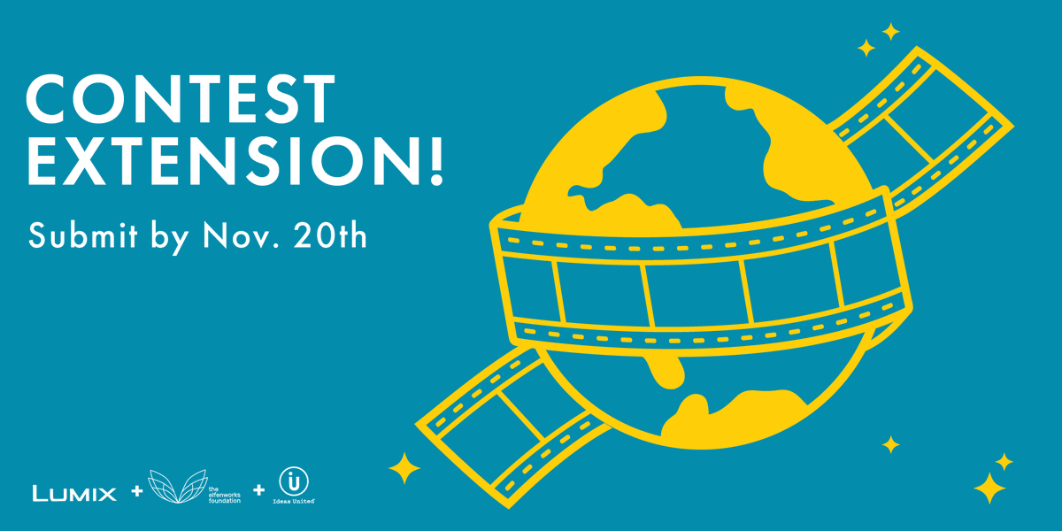campusmoviefest's tweet photo. We’re extending the Elfenworks Foundation’s Hope for Climate &amp; Social Justice Development Program! If you weren’t sure before, this is your sign to submit! Your new deadline is November 20th! See you in the pitch sessions! https://t.co/CyczJ88ujf #FilmFest #FilmContest #LUMIX https://t.co/8NAVHq83mN