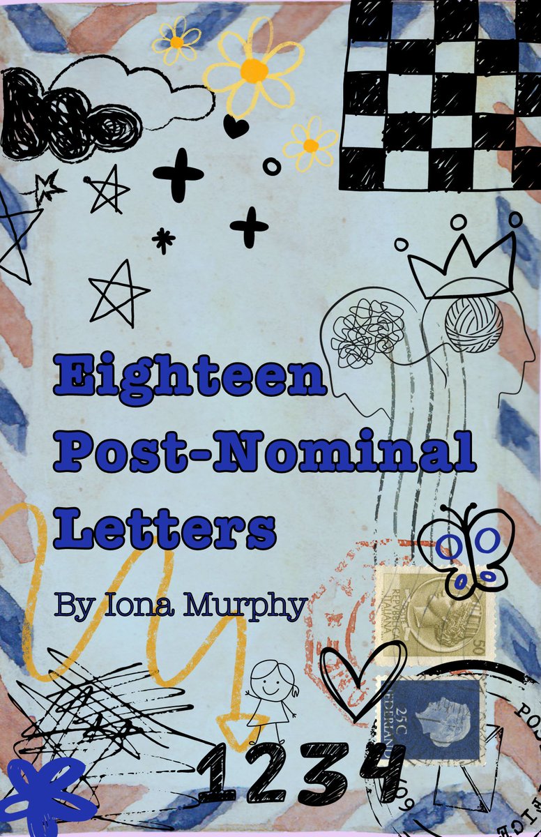 PRE ORDER RELEASE - Eighteen Post-Nominal Letters by Iona Murphy is a chapbook of short stories about the mental healthcare system in the UK. Find it here nakedcatpublishing.myshopify.com/products/eight…