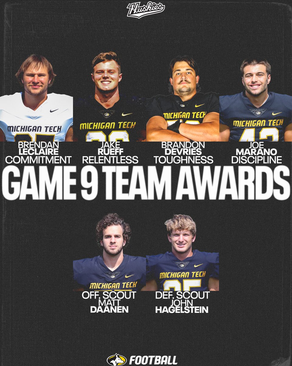 Michigan Tech Football tweet media