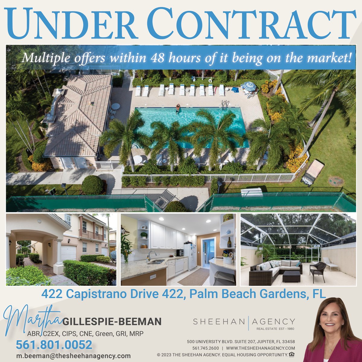 mgbeeman's tweet photo. UNDER CONTRACT!✨
Multiple offers within 48 hours of it being on the market!
📍422 Capistrano Drive 422, Palm Beach Gardens, FL

#thesheehanagency
#undercontract
#listingagent
#CatalinaLakes
#palmbeachgardens
#PBG 
#Florida #pbgrealtor
#palmbeachcounty
#treasurecoastproperties https://t.co/VQm0Tz58ZS