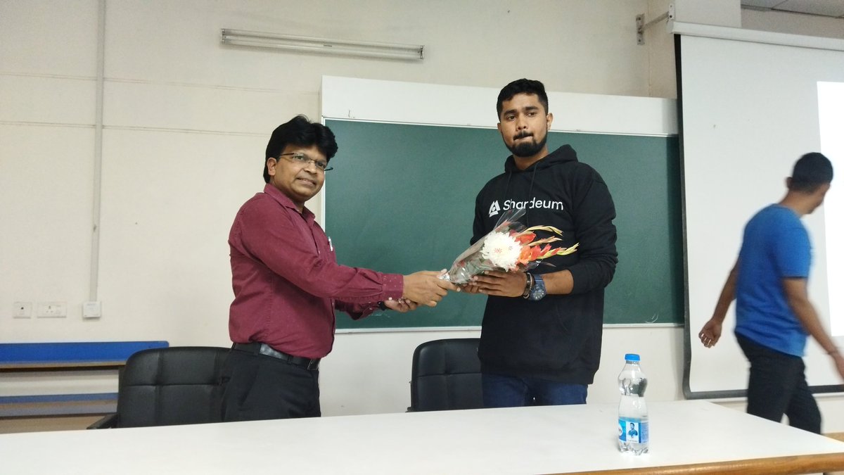 UjjwalModak16's tweet photo. Thrilled to join the captivating Web3 workshop by Shardeum at NIAMT Ranchi! Valuable insights from @ChiragRavishankar. Thanks, @TheSuranaverse! 🚀✨ https://t.co/KkoBRbkjU9