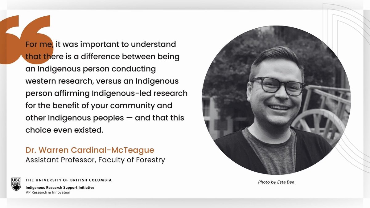 ubcirsi's tweet photo. This fall, we sat down with three Indigenous Scholars in STEM at UBC to showcase and celebrate their contributions and gain their perspectives on Indigenous-led research in STEM. 

Follow our website for more on this and upcoming campaigns: https://t.co/i04XL4c5b7 https://t.co/i29BJPiNGg