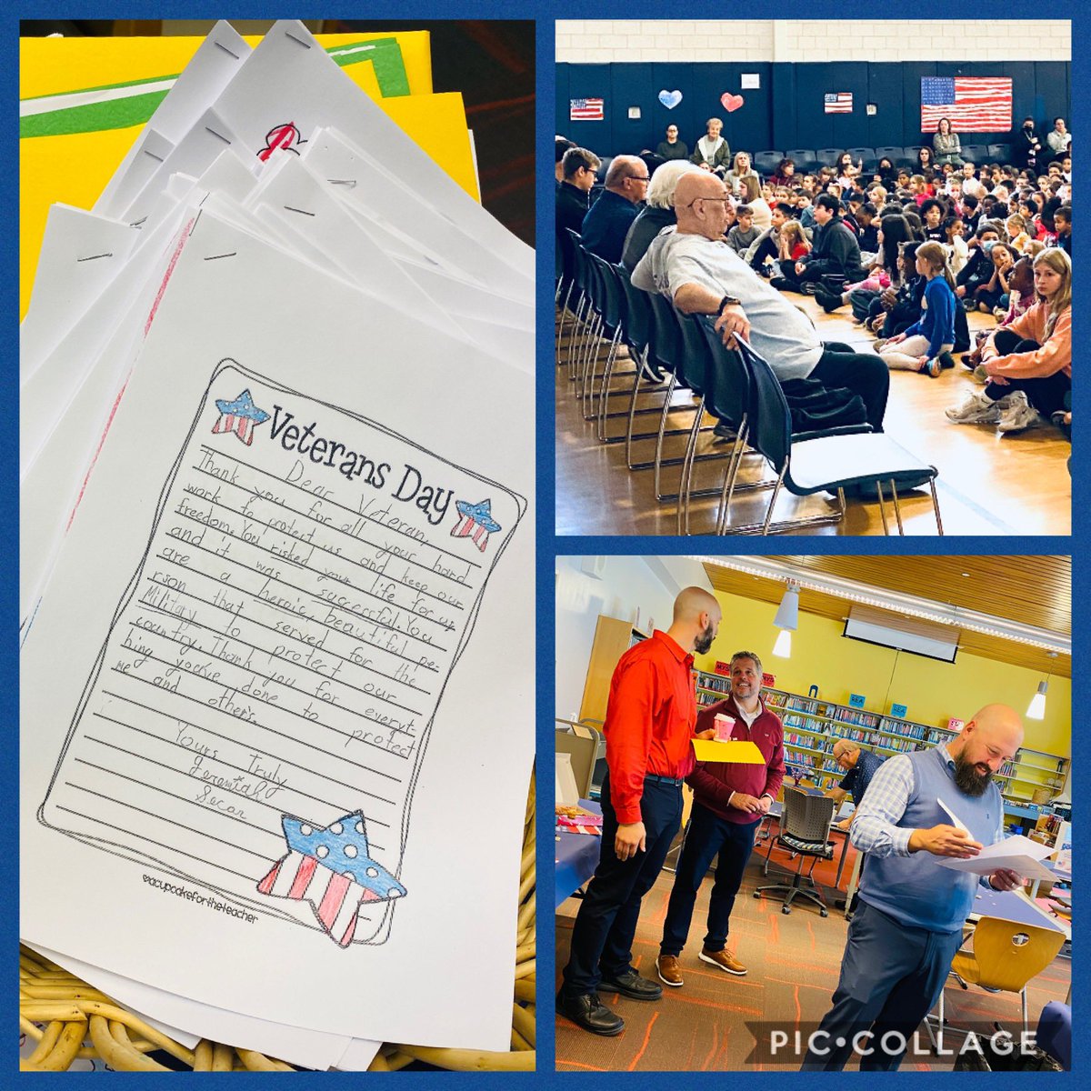 Today, Greene-Hills School honored those who have served and those who are active in the US Armed Forces during our annual Veteran’s Day assembly. As a community, we shared our gratitude for those who have served to protect our freedoms. ❤️🇺🇸💙 <a href="/GHillsGators/">Greene-Hills K-8 School</a> <a href="/BristolCTSchool/">Bristol Public Schools</a>