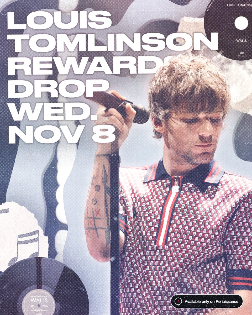 Louis Tomlinson Fashion Archive — Louis for the 'Walls' Promo on  Ticketmaster