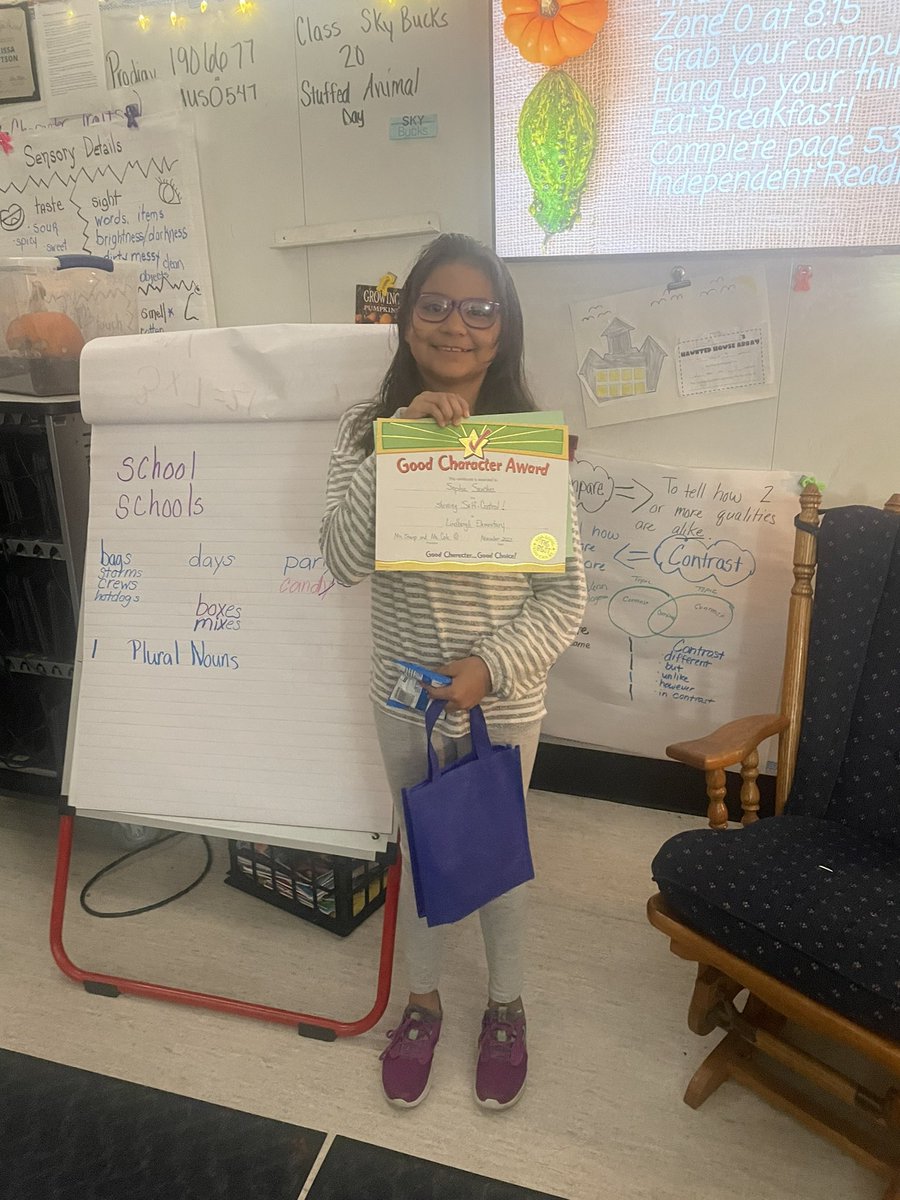 Congrats to our Character Kid!!! We are proud of you!! <a href="/lindbergh/">Stephanie White</a>