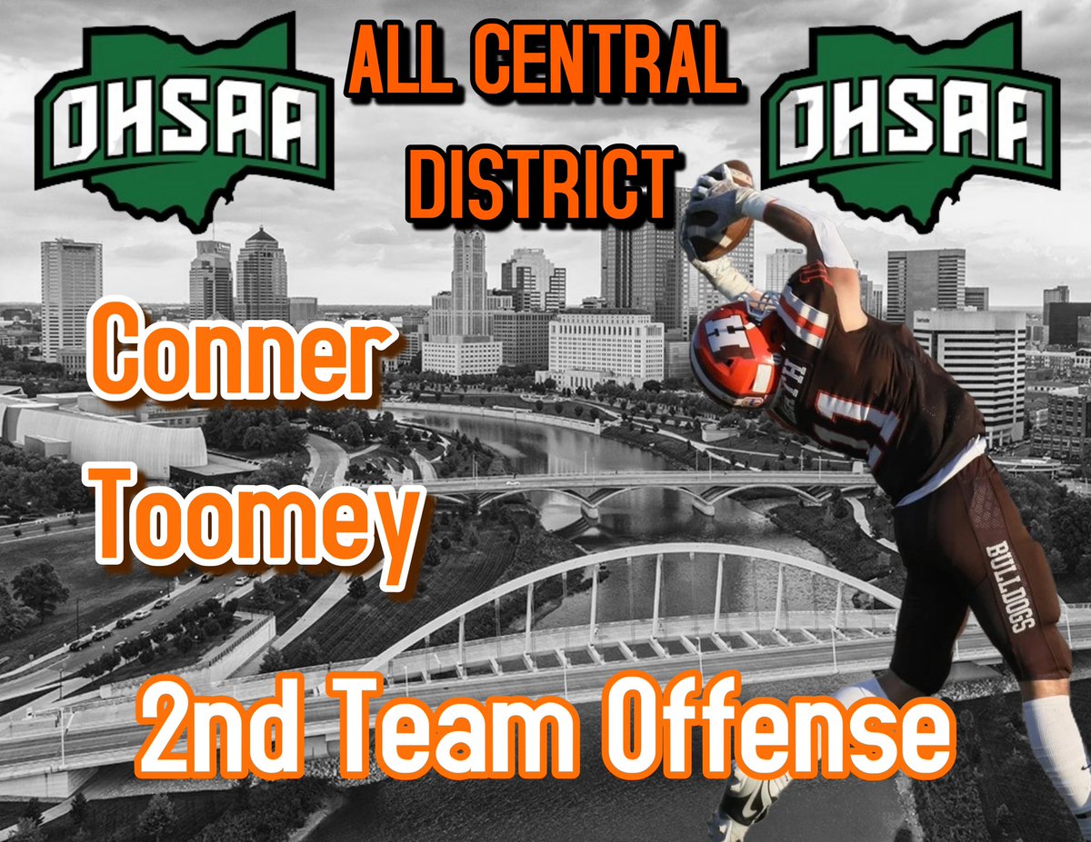HEATHHSFOOTBALL's tweet photo. Congratulations to our 2nd team All Central District players; Conner Toomey, Chase Armstead, and Tannar Patterson! #itsagreatdaytobeabulldog #FOURward @ConnerToomey1 @its_chasetho @TanPatt0327 https://t.co/zkfPcAfkHA