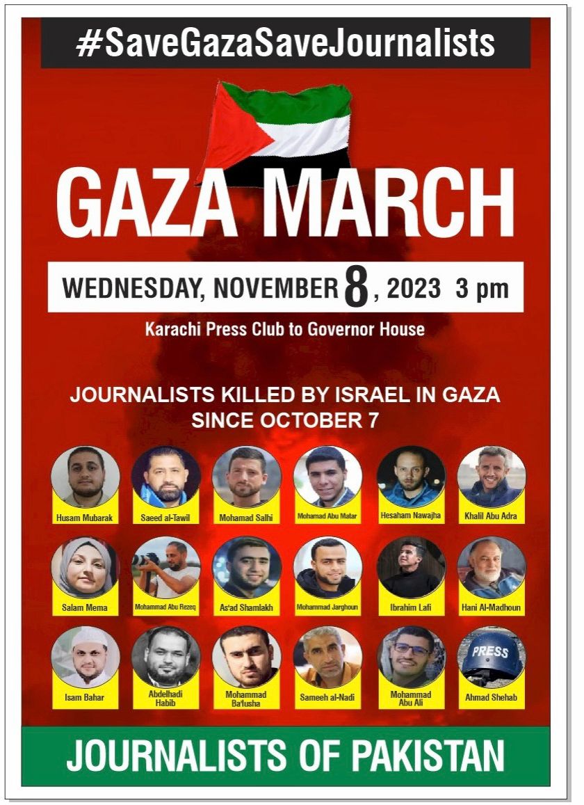 IsrarAhmedPK's tweet photo. #SaveGazaSaveJournalists https://t.co/puYukhjt7C