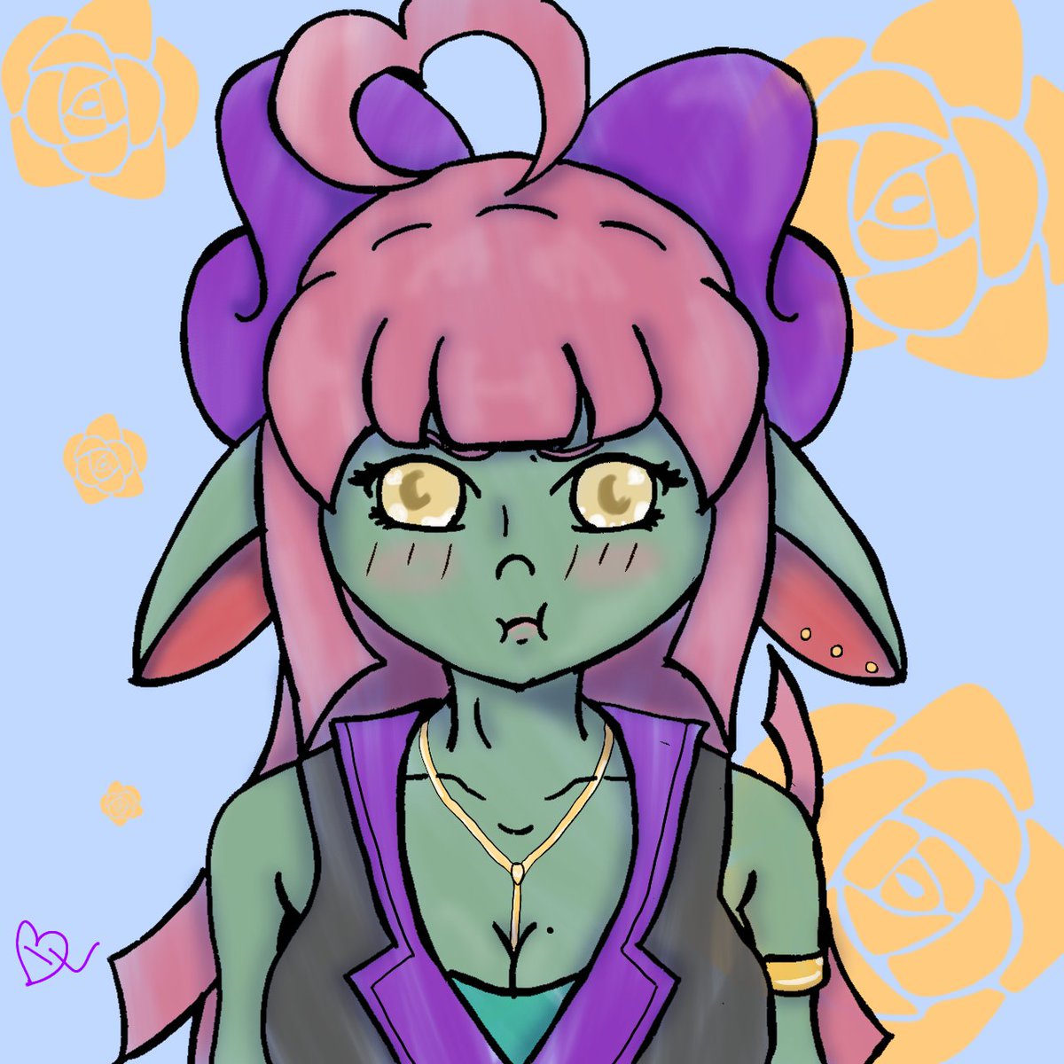 PhoenixCinders's tweet image. Just a lil redesign of an OC/possible future D&amp;amp;D character :D