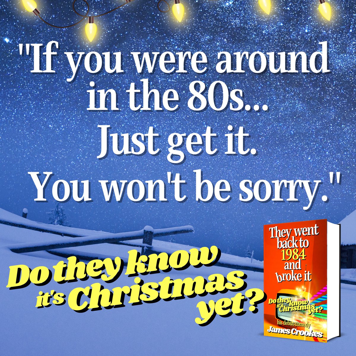 #ChristmasGift #Eighties #ComedyNovel

amazon.co.uk/They-Know-Its-…