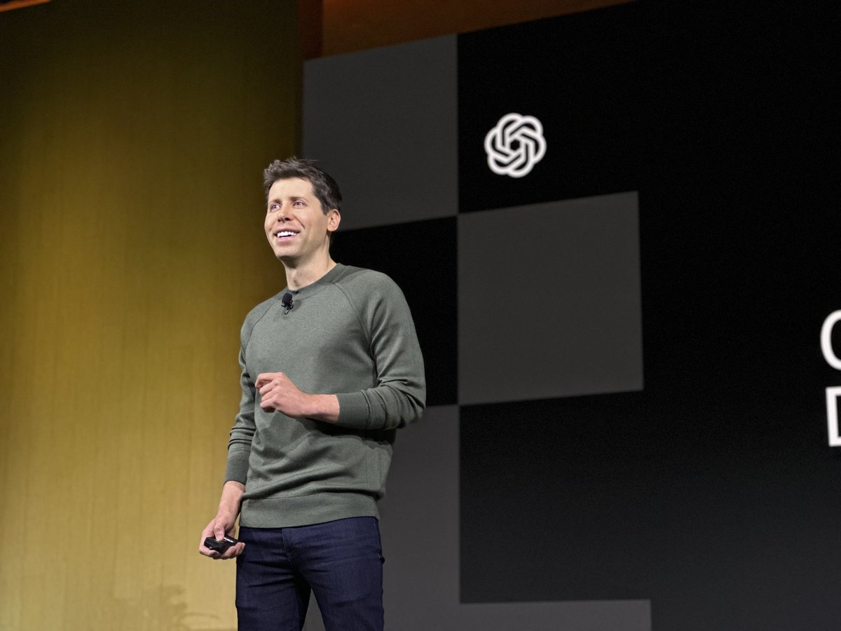 alliekmiller's tweet image. “What we just announced will look very quaint next year.” -@sama 

Great opening keynote at @OpenAI Dev Day 🎉
