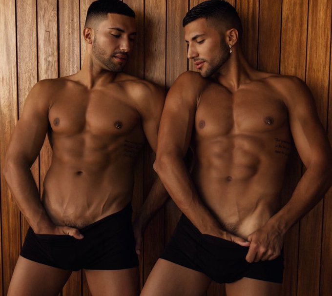 Reply and subscribe now if you could handle both of us twins at the same time 😈 #fitness  #twins   LI<a href="/tag/fitness"class="tags"><span>#fitness</span></a><a href="/tag/twins"class="tags"><span>#twins</span></a>