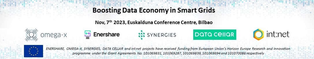 Enershare_eu's tweet image. Don&apos;t miss the session “Enershare - Data Space enabled data-driven services for cross-sector local communities&apos;&apos; at the joint event with #EnergyDataSpace projects and int:net project “Driving the data economy in smart grids”. Find more and join us: tecnalia.com/en/agenda/driv…