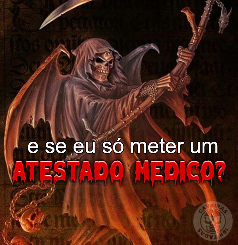 caveirascomodio's tweet photo. algum médico on-line? https://t.co/480e9krcNm