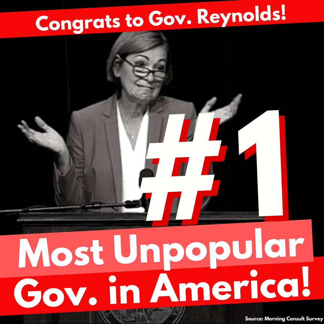 ProgressIowa's tweet photo. Shoutout to @IAGovernor!

P.S. This is what happens when you attack our freedom to control our own bodies, read, &amp; be ourselves! https://t.co/BcbUJIMVIf