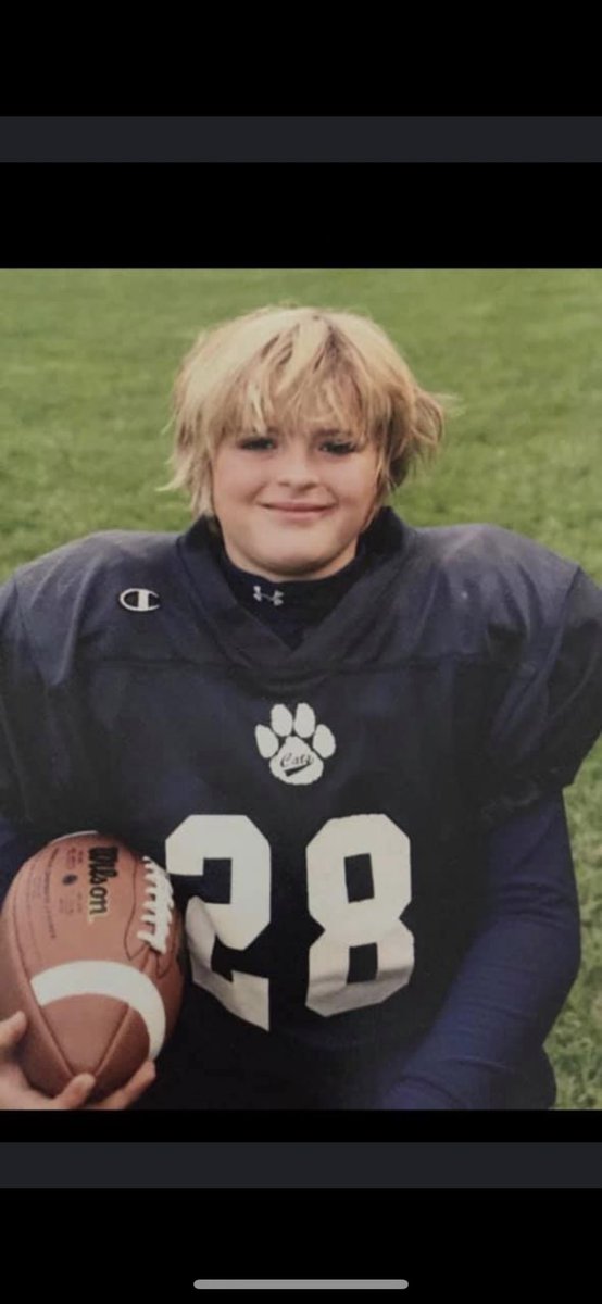 Debchr1's tweet photo. All about my baby boy! Senior Week🏈!   Admire this young man so much!  Its never easy….. Be Better today than Yesterday❤️ https://t.co/fK6EzLv6s9