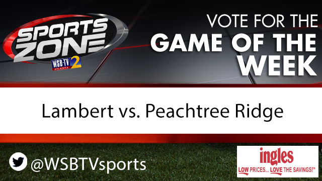 WSBTVsports's tweet photo. Should @WSBTVsports cover @LambertFtBall vs. @PTRFootball as the Game of the Week on Nov. 10?
Each RT is 1 vote.
More info here: https://t.co/uu3l8hq5vQ https://t.co/VqPuF91Kc6