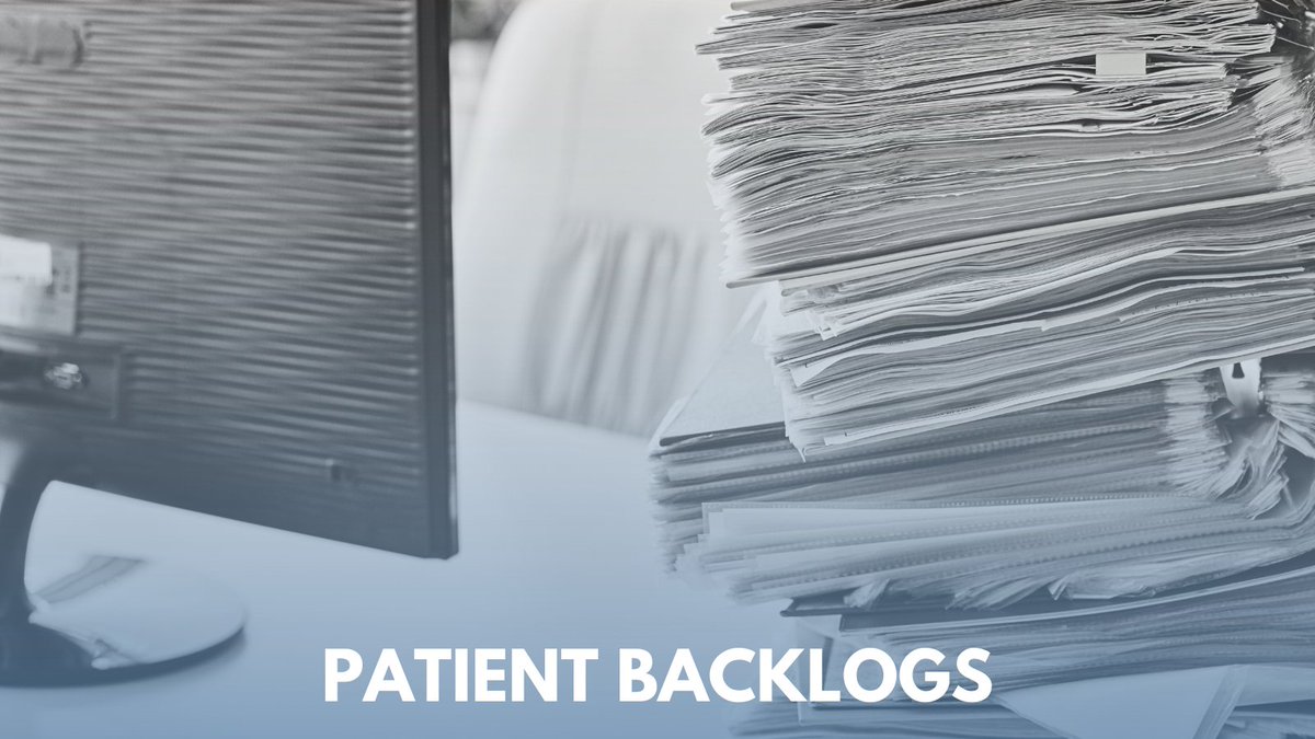 #Patientbacklogs can lead to long wait times, delays in care, and negative consequences for patient health. Our solution helps ensure your daily schedule is fully utilized so that appointments no longer go unused. #patientnoshows #healthcare