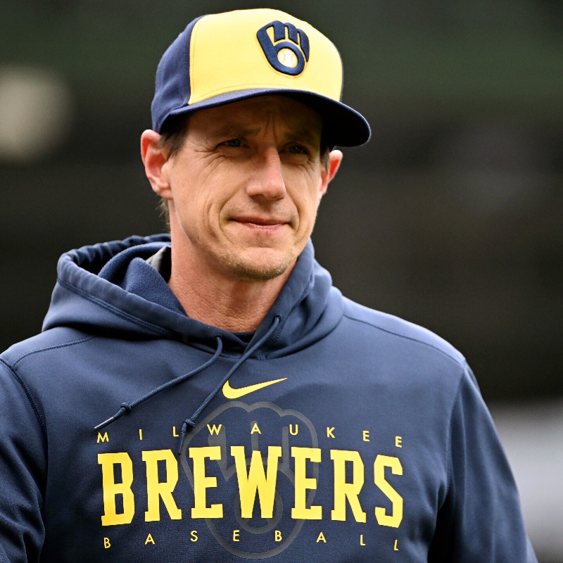 FanDuelSN_WI's tweet photo. Craig Counsell has left the Brewers to become the manager of the Cubs.
#ThisIsMyCrew