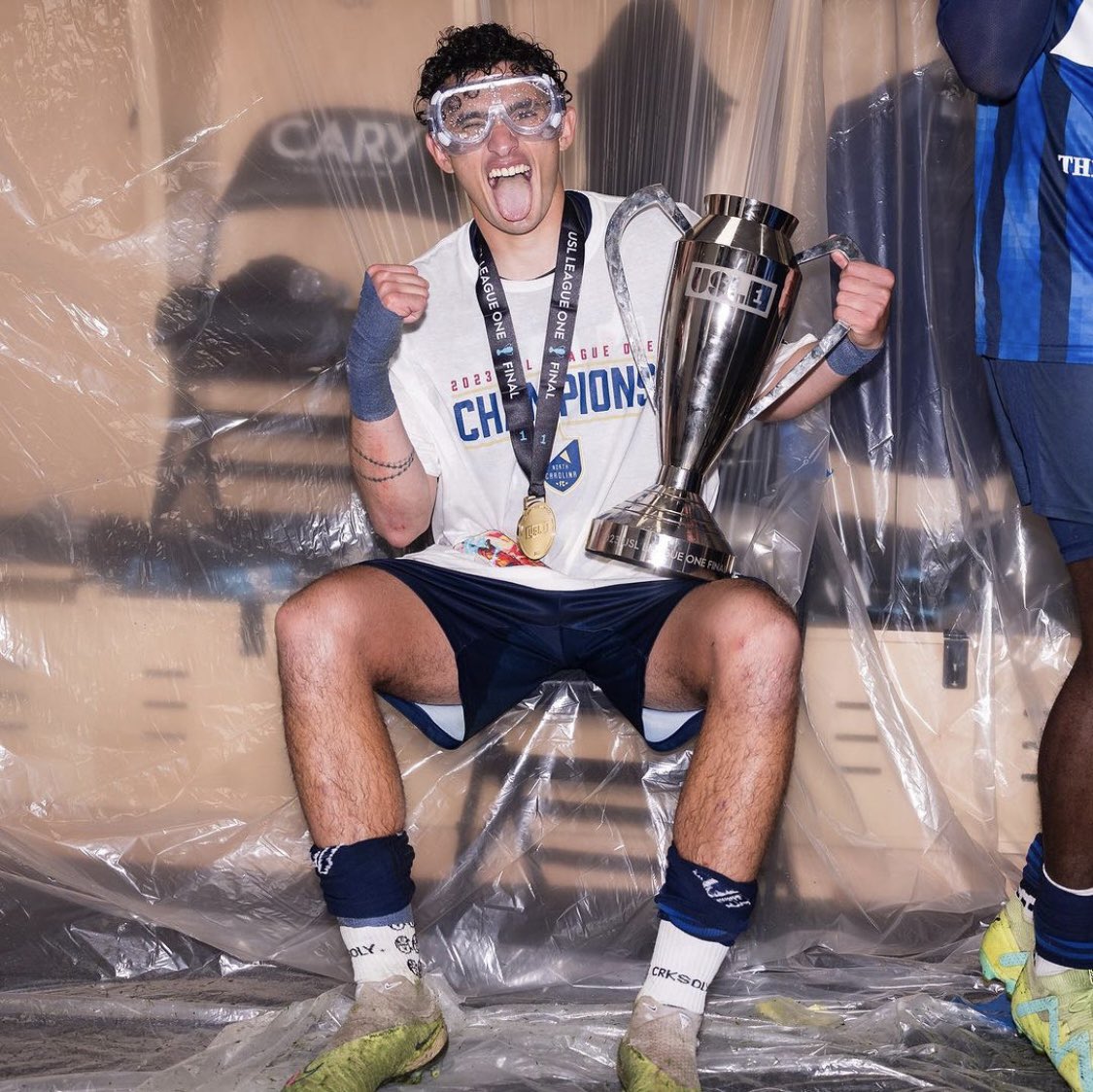 ReiverSoccer's tweet photo. Congratulations to Former Reiver @goufernandes10 on winning the @USLLeagueOne final with @NorthCarolinaFC βοΈ
See you all in the @USLChampionship next year π
#ReiversInThePros #SailsUp #RFCTV https://t.co/EckLyaayx6