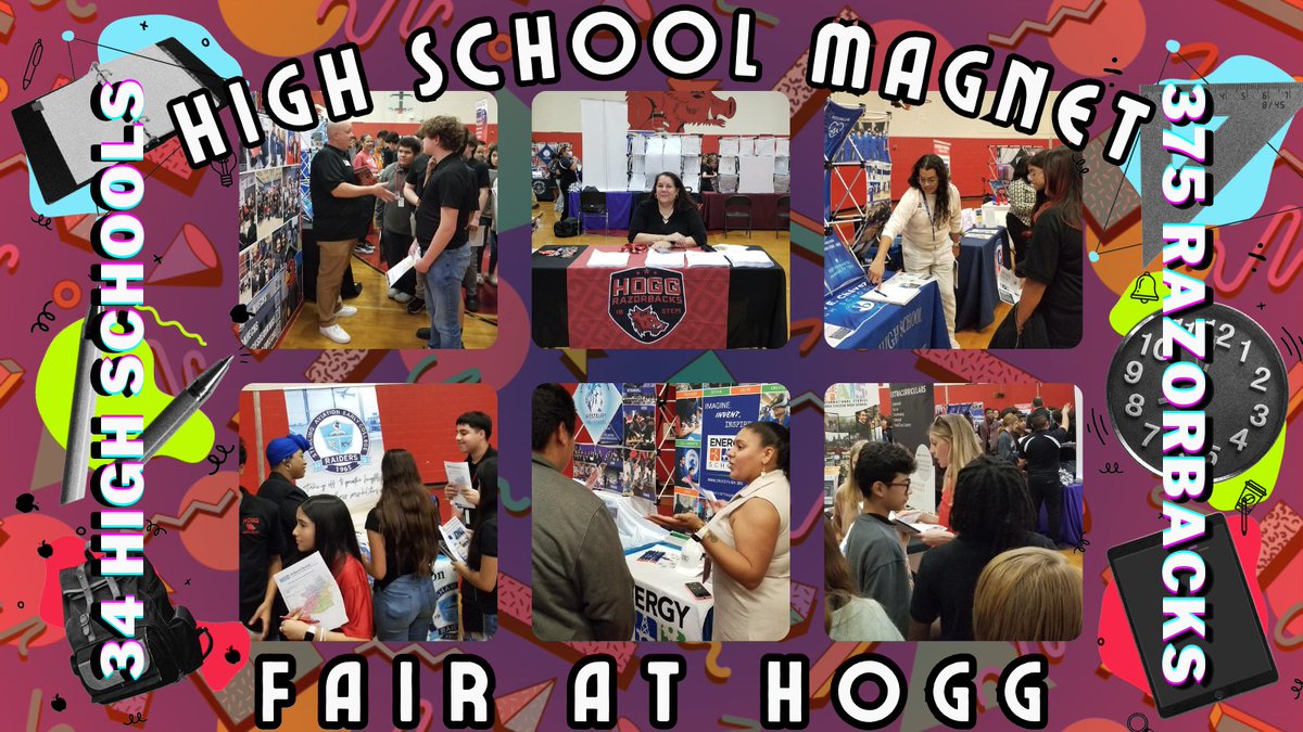 Hogg_Razorbacks's tweet photo. #1School1Sound #HoggIB #HoggMagnet Thank you to all the wonderful High Schools that came to visit our Razorbacks during the Magnet Fair ❤
@HISDChoice @HISDCentral @TeamHISD https://t.co/3bYTW8GaWk