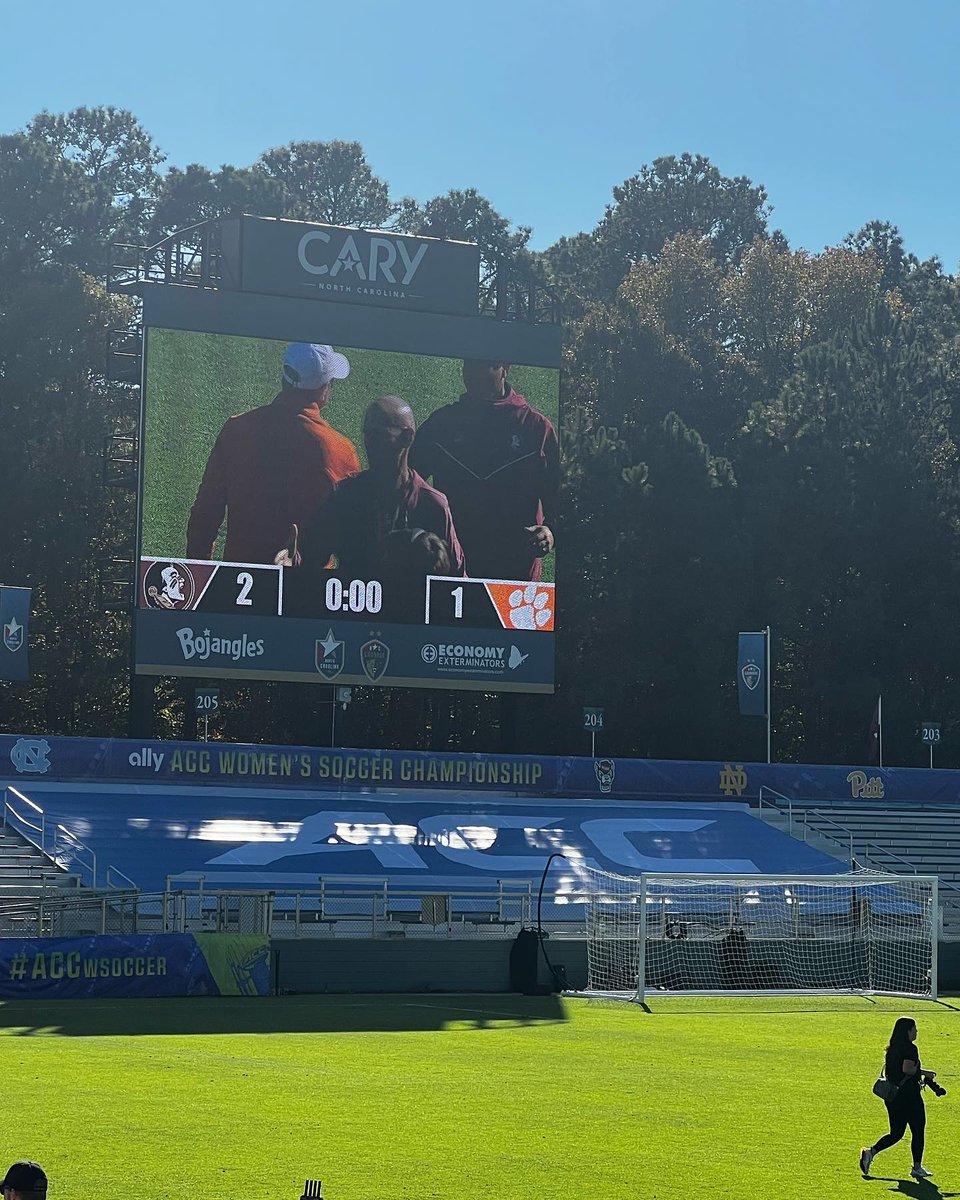 Had a lot of fun at the ACC championship! Great win FSU, you were relentless!!!! <a href="/FSUSoccer/">FSU Soccer</a> <a href="/theACC/">The ACC</a>