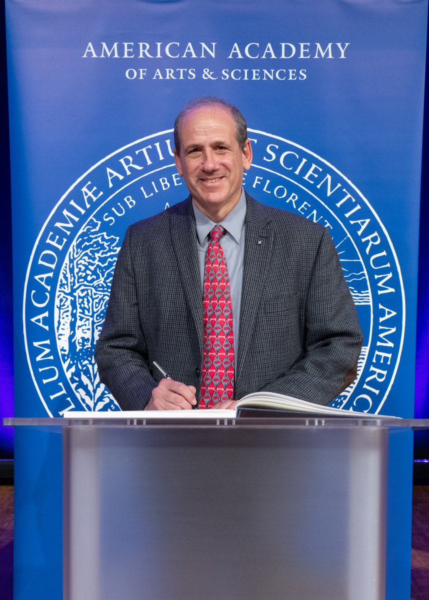 UngarLab's tweet photo. @PeterSUngar was officially inducted into the American Academy of Arts and Sciences after being elected in 2022. Pictured is him signing his name in the official manifest, cementing his legacy among greats such as Nelson Mandela, Willa Cather, and Benjamin Franklin. Congrats! https://t.co/A1t92NvCqc