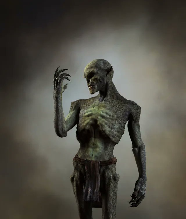 iResilience_'s tweet photo. @DxsertRcse La leyenda de El Ojáncano. 

—«De aspecto horroroso, es alto como un árbol, tiene manos y pies gigantescos, y garras mortíferas.
Derriba árboles, roba ovejas, rapta a jóvenes pastoras y destruye puentes.» https://t.co/agn0QXyWSB