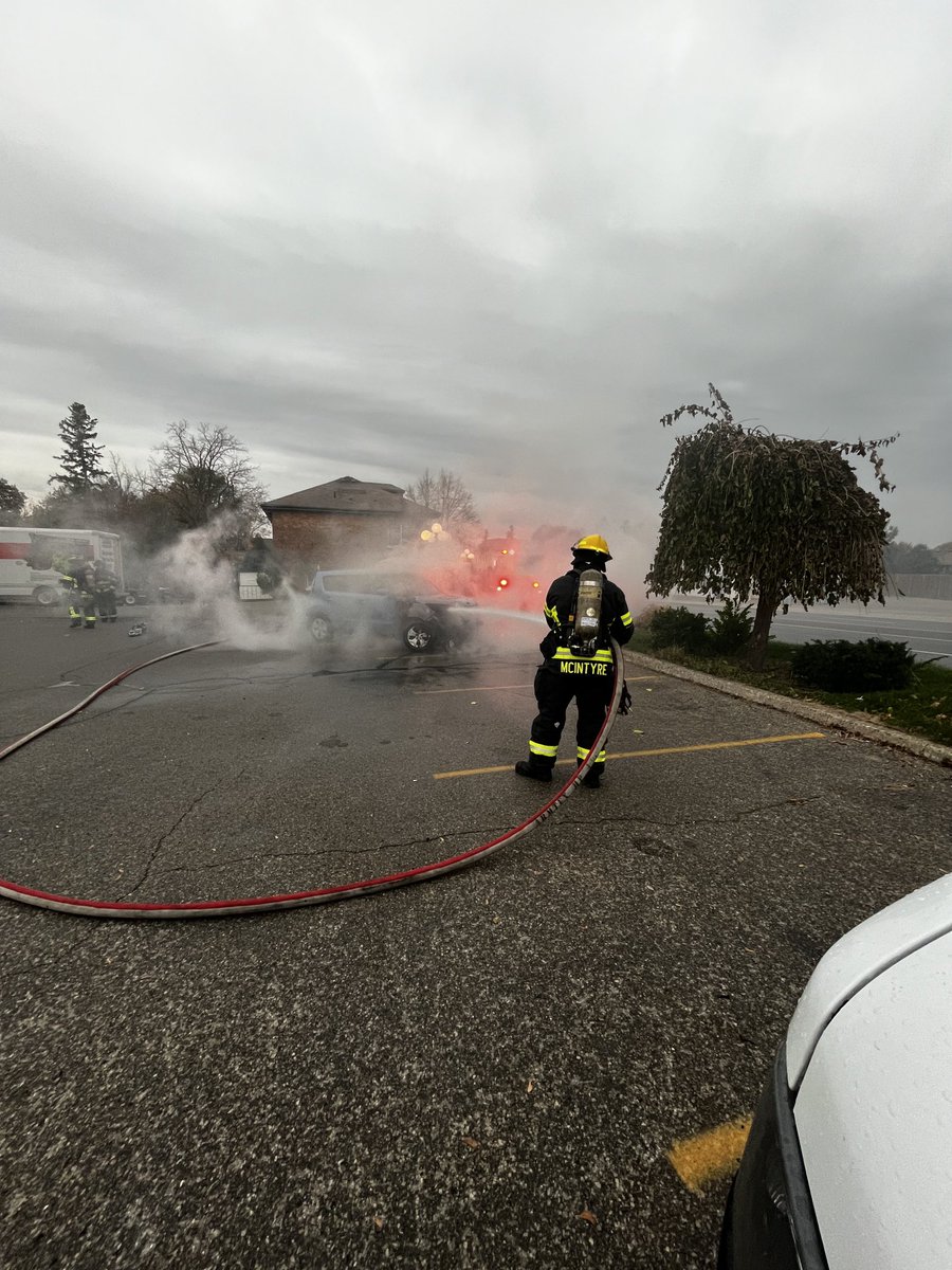 WoodstockFireDe's tweet photo. On scene of a fully involved car fire at the Starlight Plaza - please avoid the area for crews to work safely! #wedothat #morethanfires #wfd https://t.co/GaUHaAe8Rs
