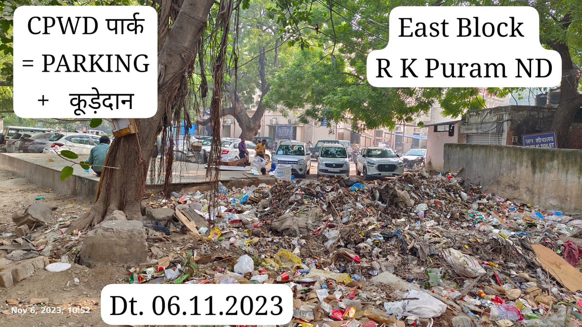 MRSPRASAD52's tweet photo. #SwachhataHiSeva #DGCPWD #HARDEEPSPURI 
दिवाली के शुभ अवसर पर @SwachhBharatGov के अंतर्गत स्वच्छ दिवाली शुभ दिवाली बहुत अच्छा अभियान है
बेहतर हो यदि स्वच्छता अभियान के अंतर्गत सफाई के साथ-साथ #EastBlkRKPuramND में  प्रदूषण के कारणों को भी दूर करने के लिए Please visit &amp; intervene https://t.co/ZegWkK1e0y