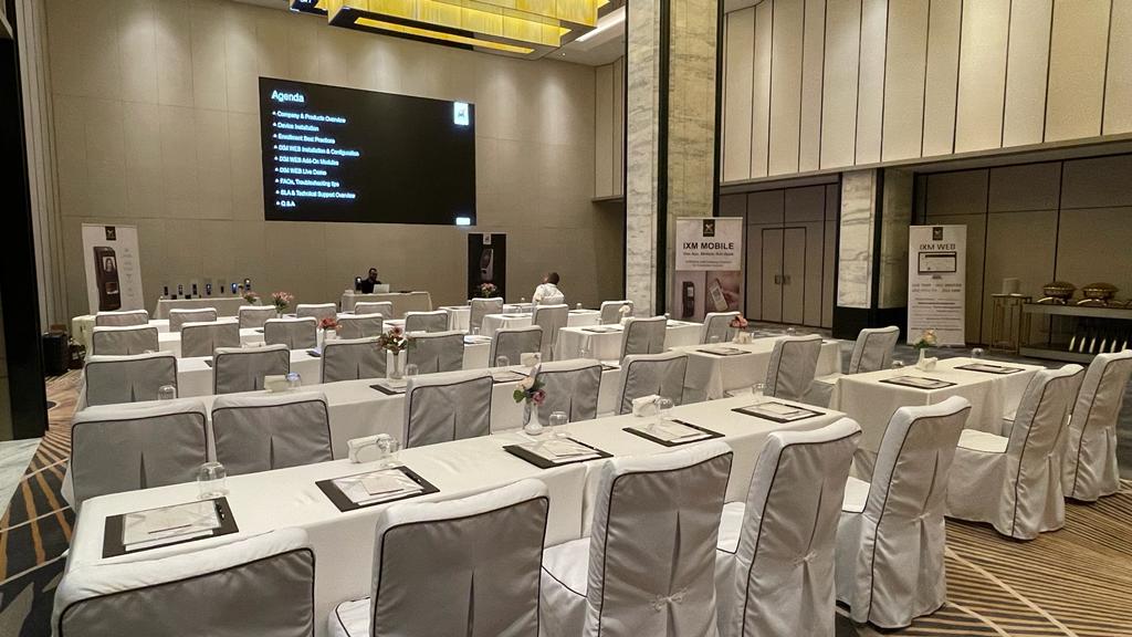 Invixium's tweet image. We are gearing up for Invixium Training Day (ITD) in Riyadh, taking place tomorrow.  

Looking forward to a day filled with knowledge sharing where our partners and customers will get expert training from the best in the biz - our Technical Sales team. 

Stay tuned!

#ITD2023