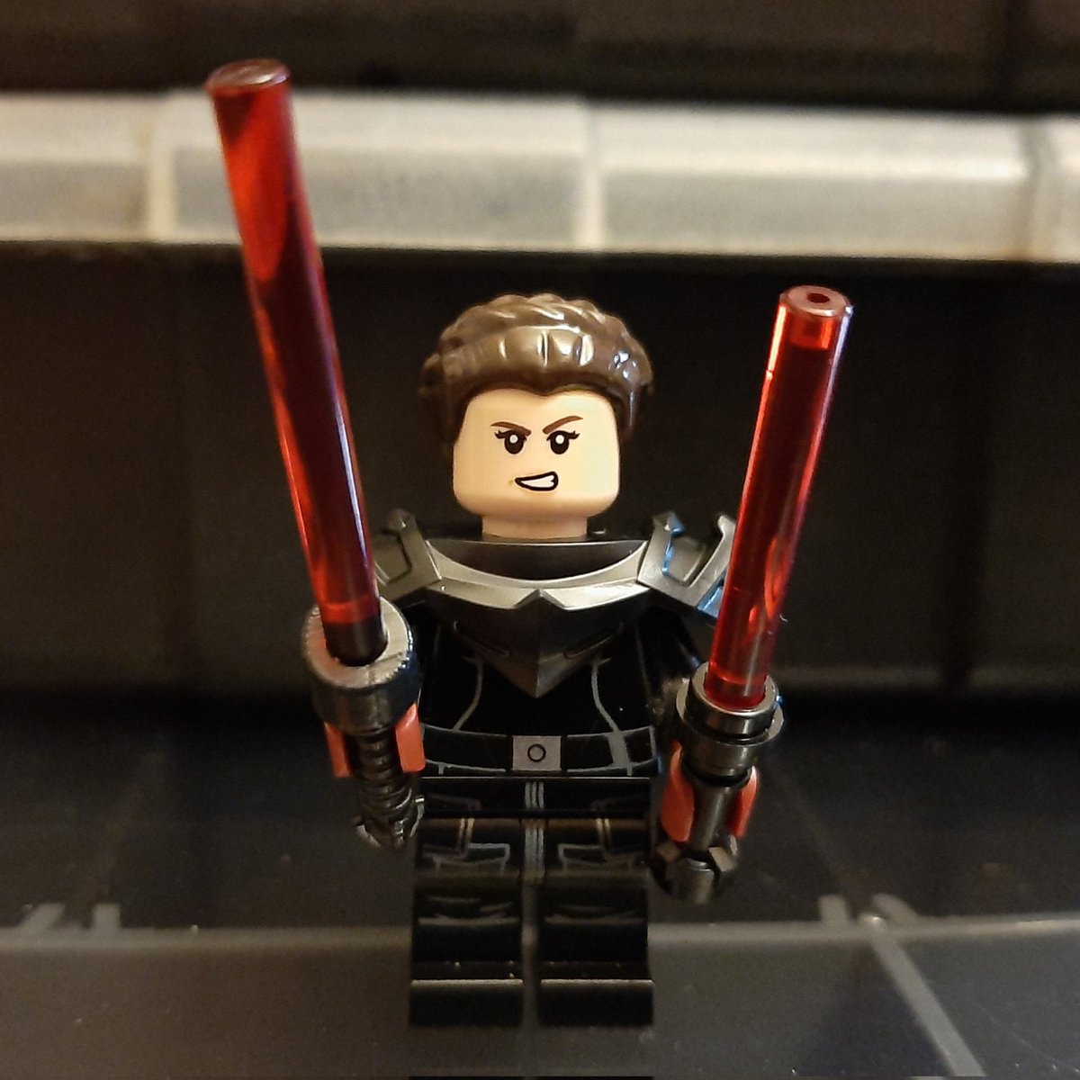 BrickBastardsMN's tweet photo. Grand Inquisitor Leia.

In an alternate timeline, while a young Leia is prisoner in Fortress Inquisitorius, she has, an outburst during interrogation. It was sensed by all in the stronghold, and they waited until Vader arrived. 1/2 https://t.co/s5LrUNK4bH