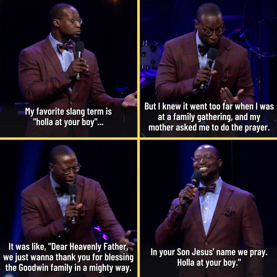 BowtieComedy's tweet photo. The look my Aunt gave my mom...
#mikegoodwin #MikeGoodwinComedy #standupcomedy #family #prayer #christiancomedy https://t.co/E2FULM136x