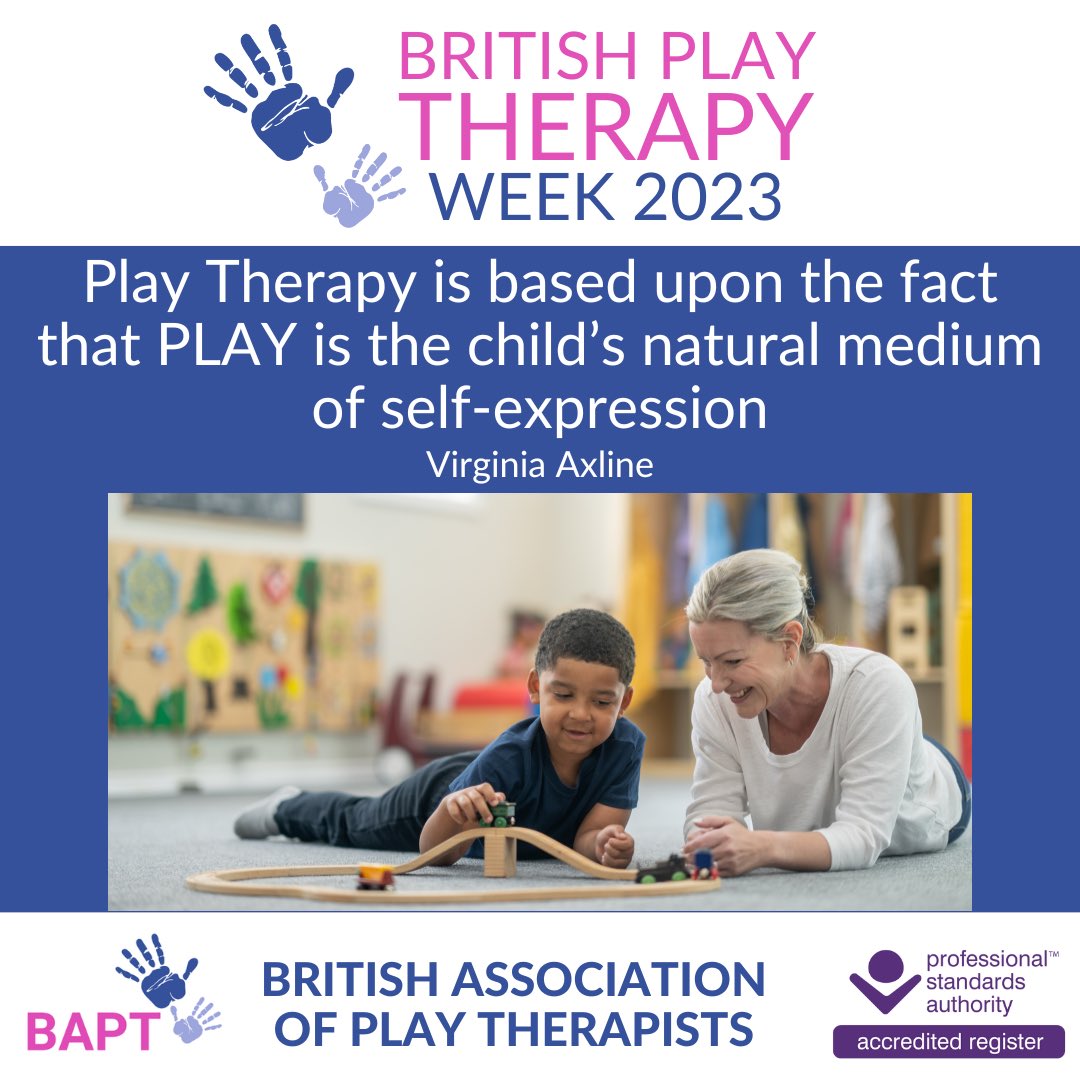 BAPTplaytherapy's tweet photo. #BritishPlayTherapyWeek2023 https://t.co/6BnzgM78ax