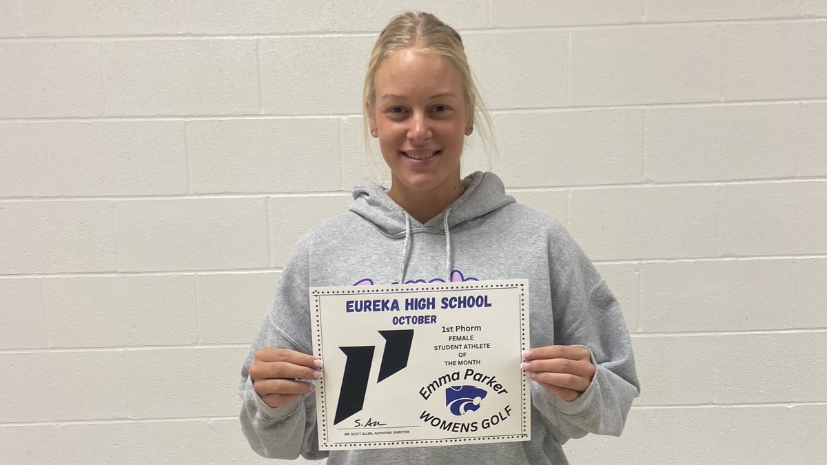 EHSActivityDir's tweet photo. Congrats to our October @1stPhorm Athlete’s of the Month!

Emma Parker - Golf
Eli Remspecher - Soccer https://t.co/yLRQRwDZ2n