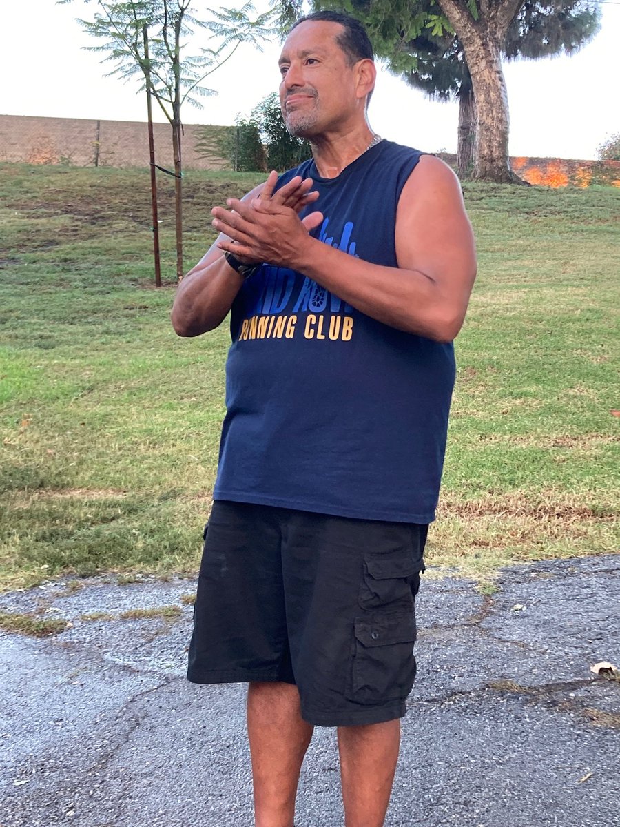 What a great run this morning. We had 2 guests from London, Jamie and Sue who saw Skid Row Marathon and wanted to visit the <a href="/Skidrowrunclub/">Skid Row Running Club</a>. We also celebrated Mario Ocampo's 6th year of sobriety.