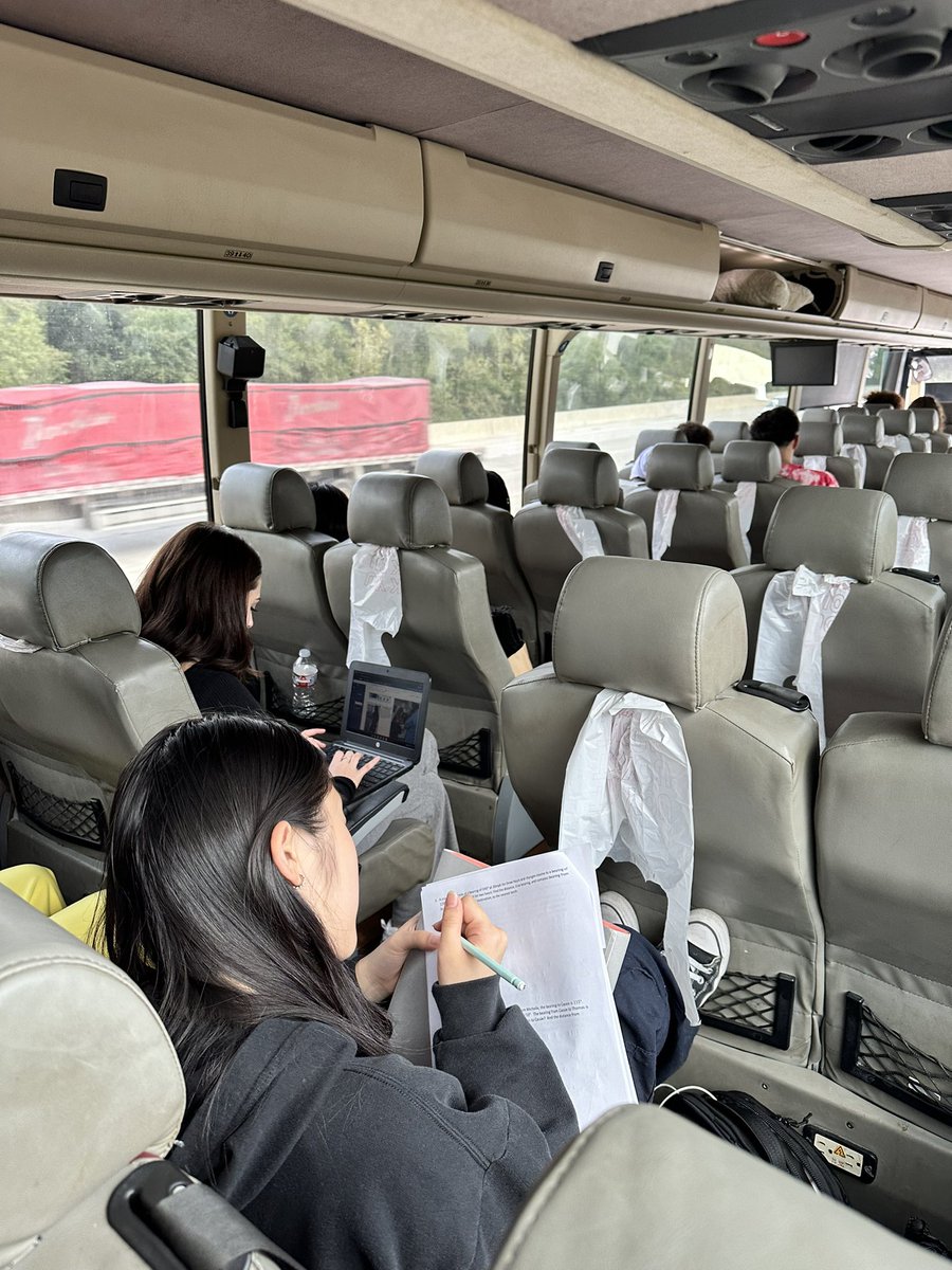 Dr_RNivens's tweet photo. We just left @LamarUniversity and they welcomed us with the greatest Texas hospitality. Our guides were two education majors that will teach in @LamarCISD soon (hint hint).
Students doing school work between campus visits. #SuperImpressive https://t.co/DPWqXqjgxp