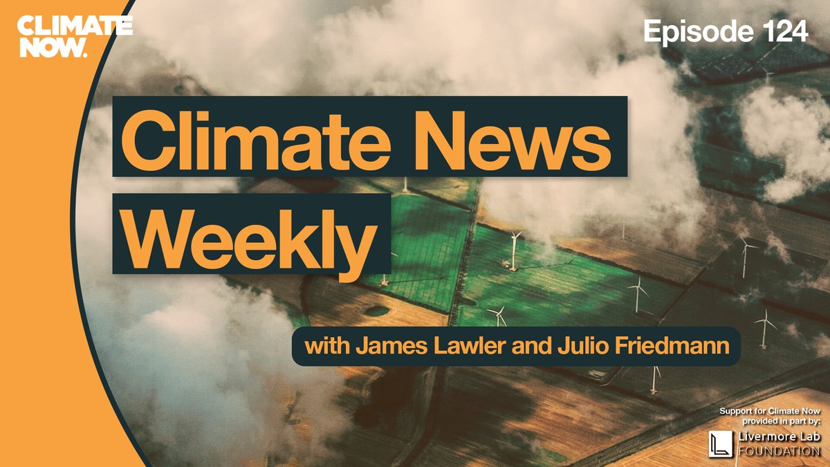 weareclimatenow's tweet photo. 🎧🎙️CLIMATE NEWS WEEKLY! https://t.co/EAiAzXL7ct

We recap all the climate news from last week including:

🕯️ A tribute to Saleemul Huq
🚢 Climate impacts on the Panama Canal and global trade
💨 Orsted pulls out of NJ offshore wind deal
🌲 and more! https://t.co/mdrhd191C1