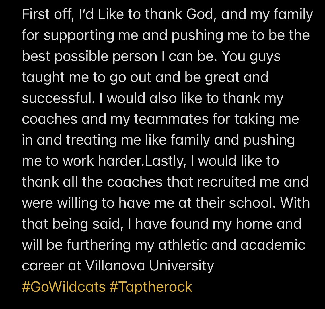 #Committed #GoWildcats 
<a href="/coachferranteVU/">Mark Ferrante</a> <a href="/CoachD_Johnson/">Dustin Johnson</a> 
<a href="/Holliday4life1/">Coach Holliday</a>